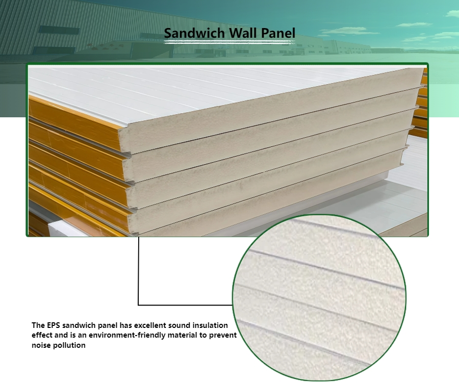 Heat Preserving PU Sandwich Panel for Cold Area House Roofs