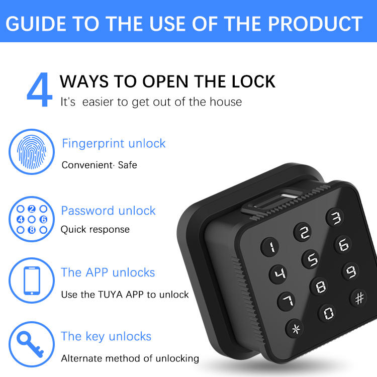 Intelligent Electronic Gym Fingerprint Locker RFID Cabinet Locker Lock Lock