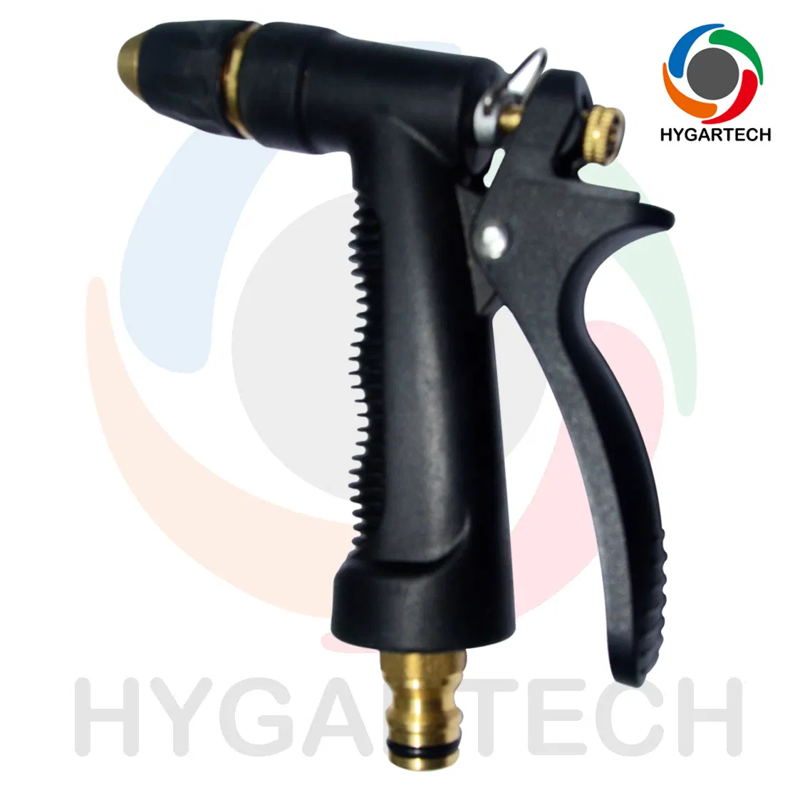 Manual Brass Spray Nozzle with Rubber Cover Soft Grid Holder and Adjustable Nozzle