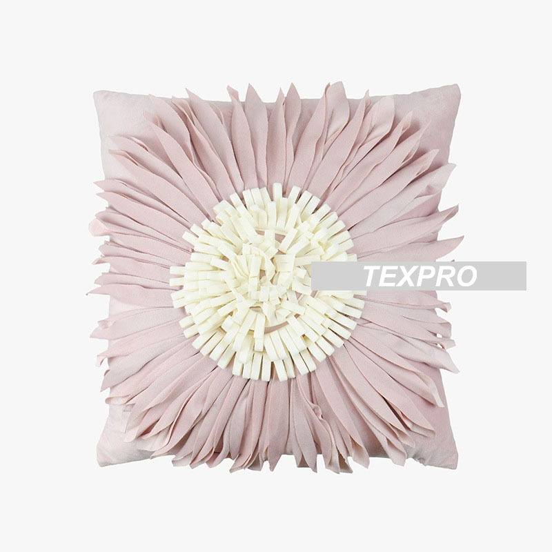 Flower Decorative Pillow 3D Daisy Flower Pillow, Sunflower Throw Pillow, Flower-Shaped Pillow