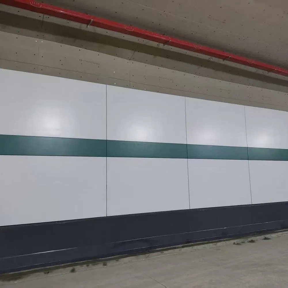 Easy Installation Tunnel Fiber Cement Decorative Composite Panel