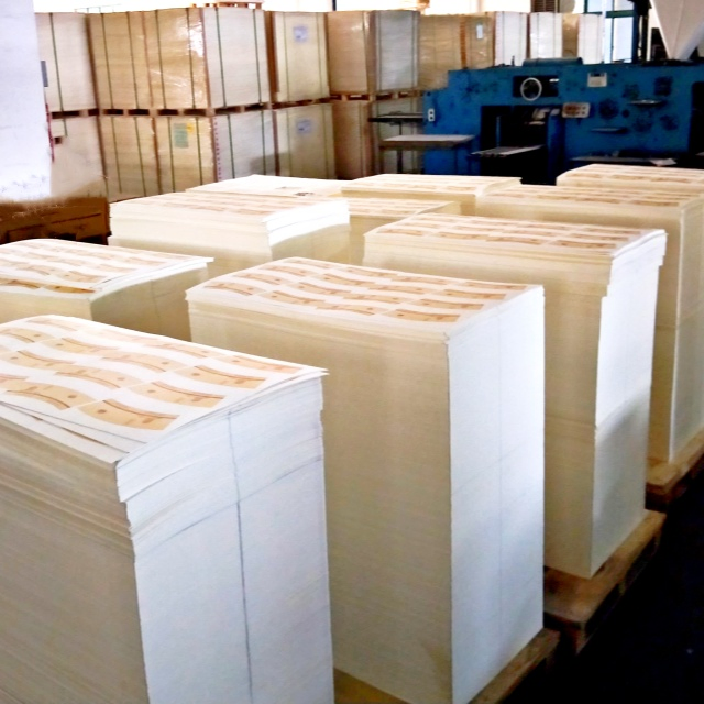 Juice Pattern Design PE Paper Cup Paper Fan Printing