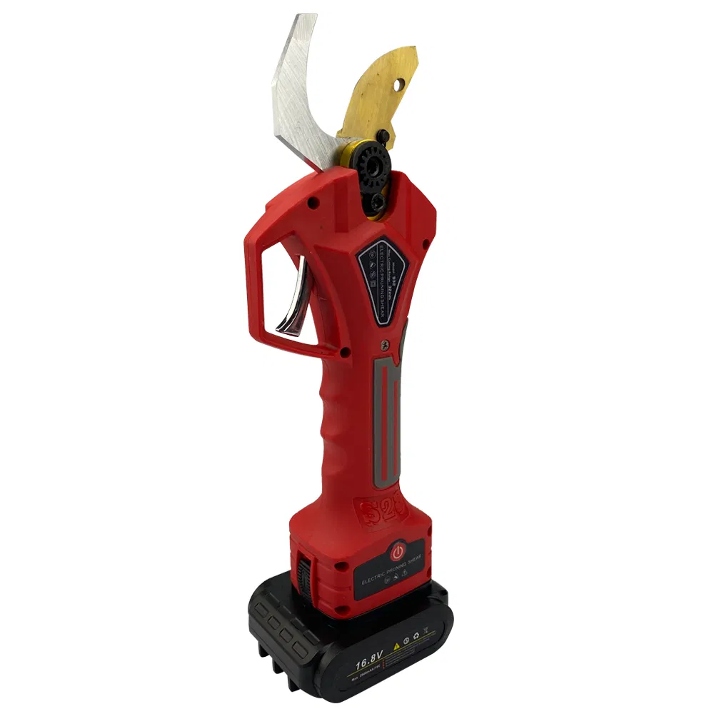 Аккумуляторный секатор электрический телескопический 30 мм