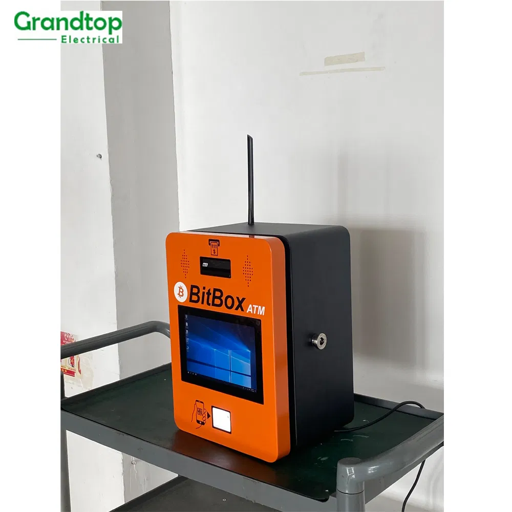 OEM 10.1 Inch Self-Cash Recycling Crypto ATM Machine Btc Token Exchange Kiosk