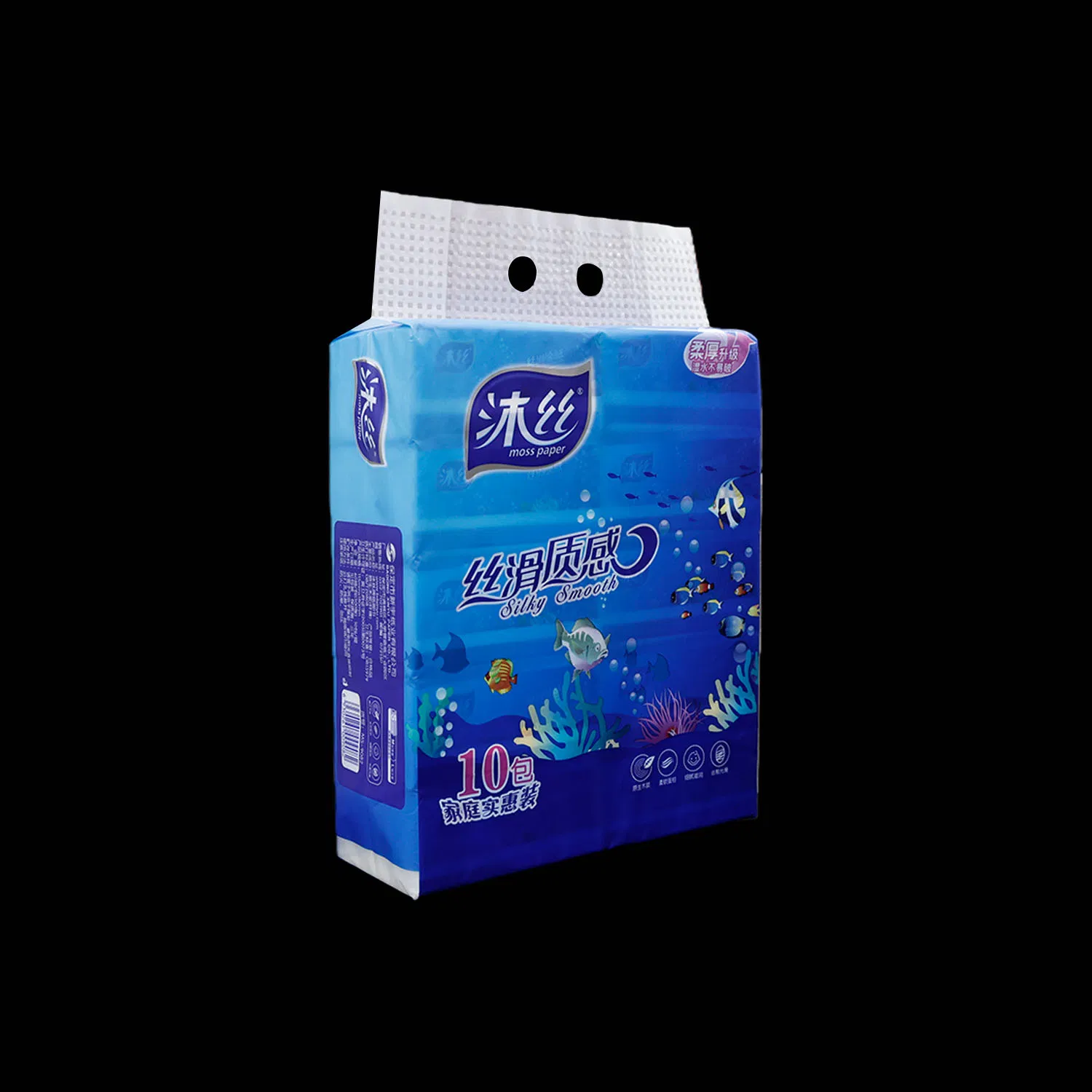 Premium Disposable Tissues - Lint-Free Daily Home Use