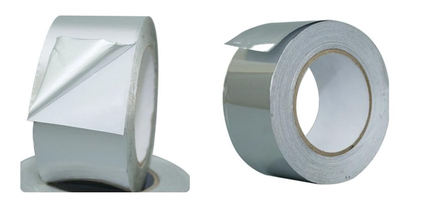 Foil-Glass Cloth Tape Flame-Retardant Adhesive Alu Aluminum Duct Tape