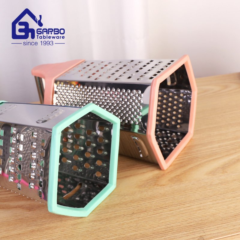 Light Blue Pink Manual Vegetable Grater