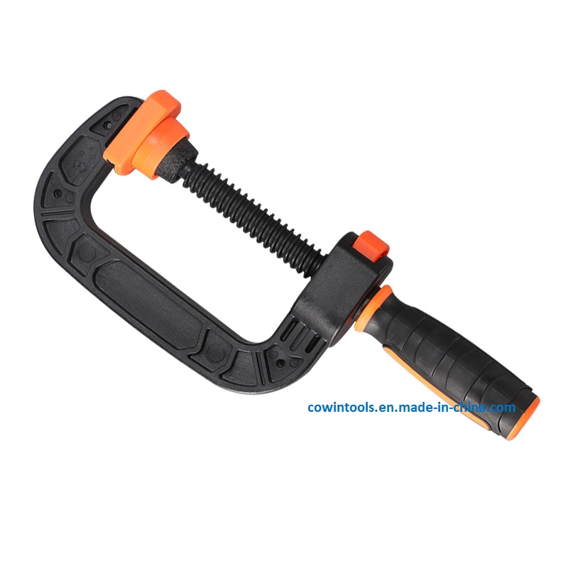 2" Plastic G Clamp Woodworking Tool Quick Release C Clamp