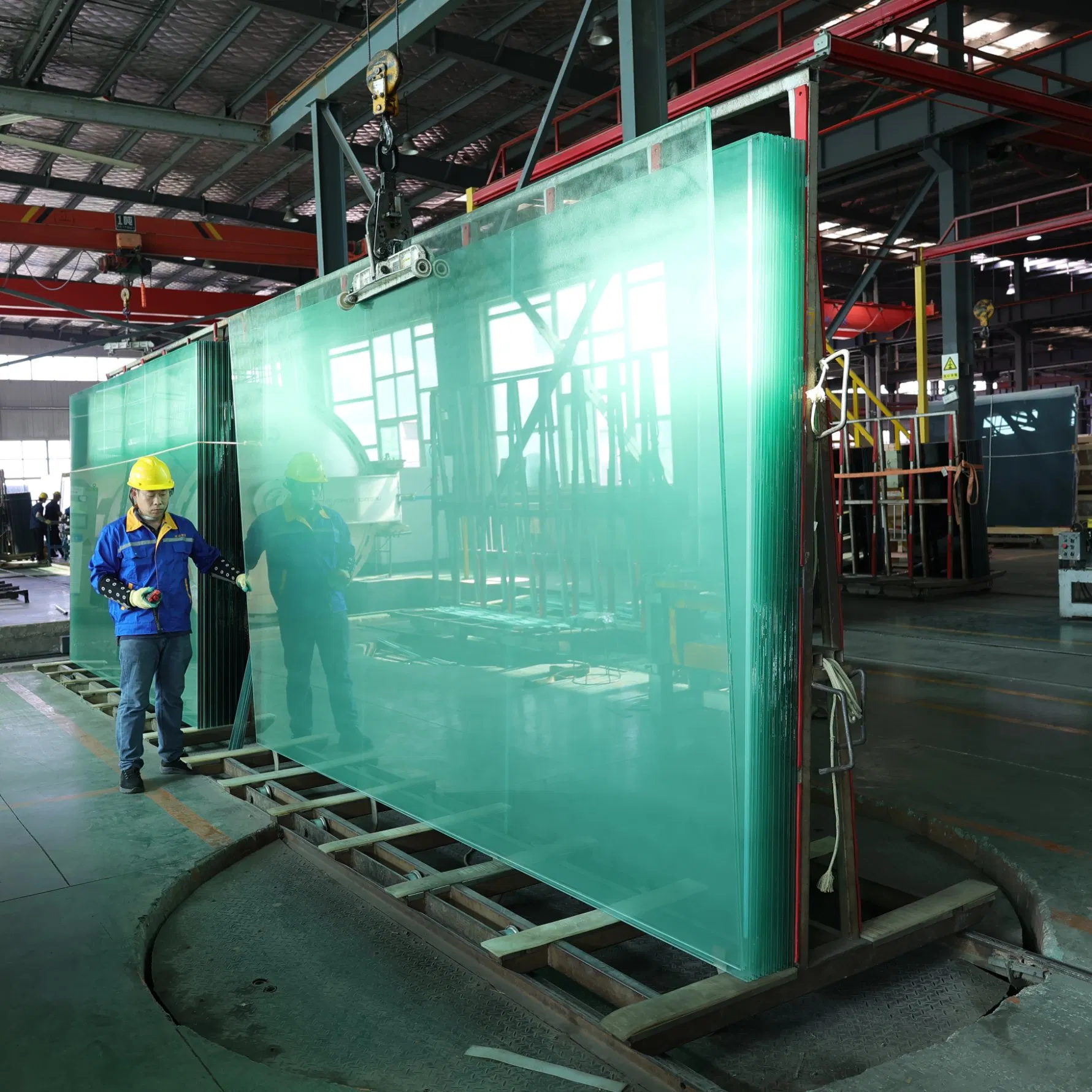 6.76mm Clear Laminated Glass 3210X2550 (ENISO 12543-4)
