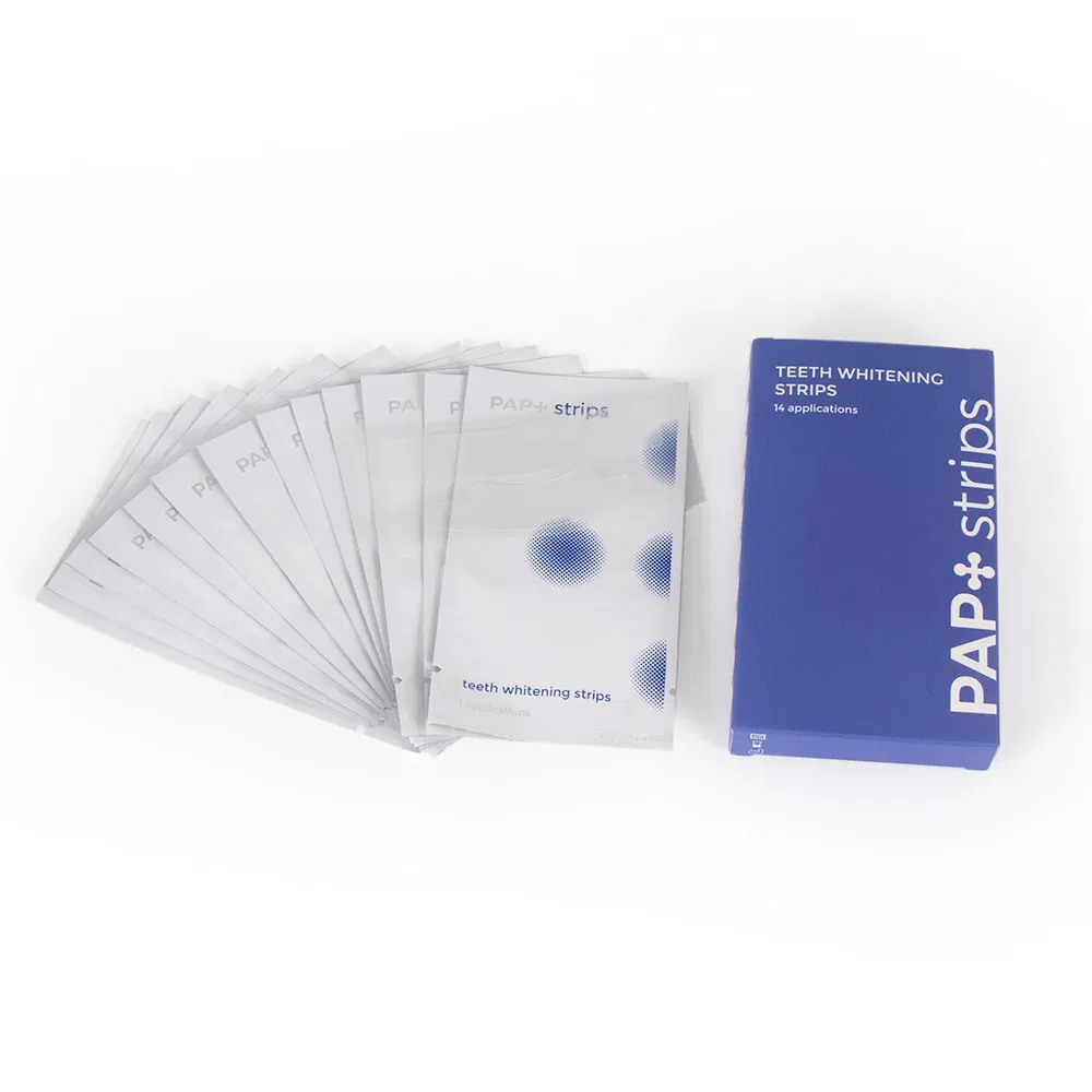 28 Strips Teeth Whitening Strips Non-Slip Dental Whitener Professional Effect Whitening Strips