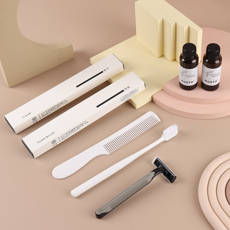 Hotel Travel Airplane Amenities with Paper Box Package