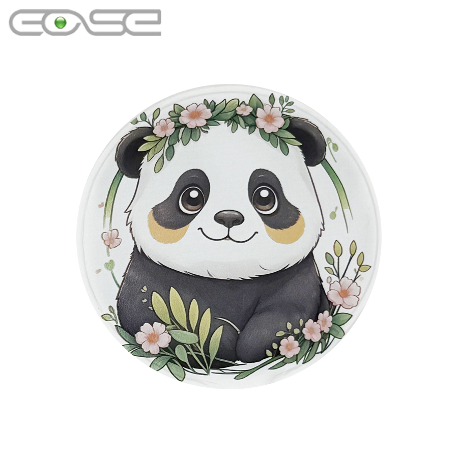 Mermaids Round Shape Metal Disc Hot Pack Pocket Portable Hand Warmer