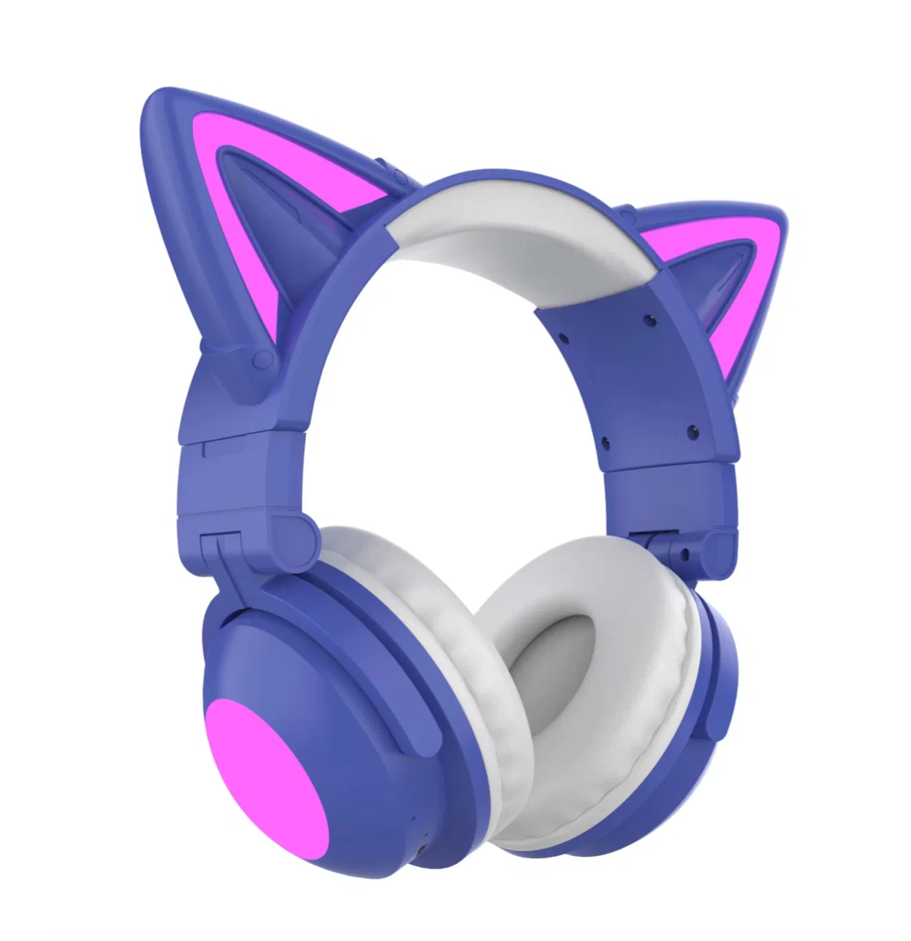 Наушники-кошки RGB с Bluetooth 5.0, 7.1