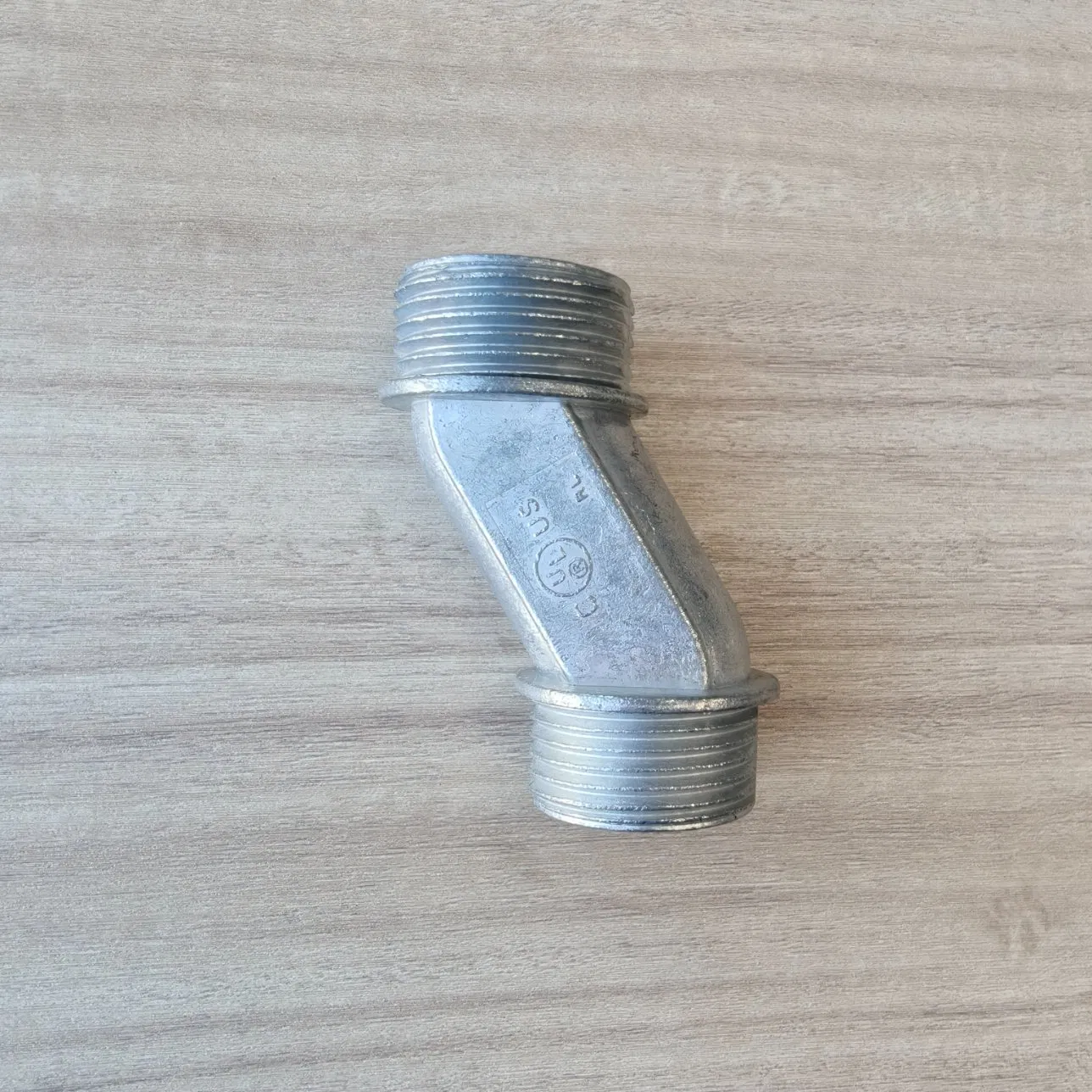 Zinc Die Cast Box to Box Electrical Offset Nipple