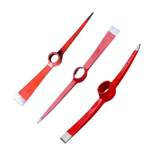 Agricultural Tools Rolling Forged Rail Steel Pickaxe Digging Pickaxe