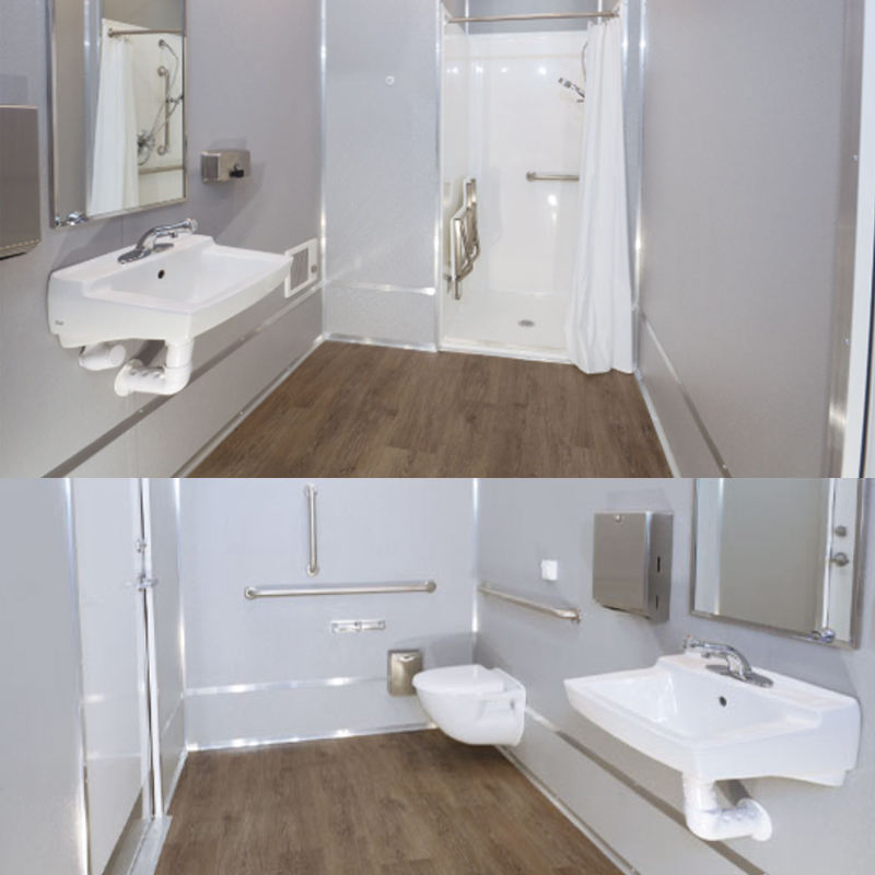 Ada Restroom Trailers with Premium Amenities for High-End Events