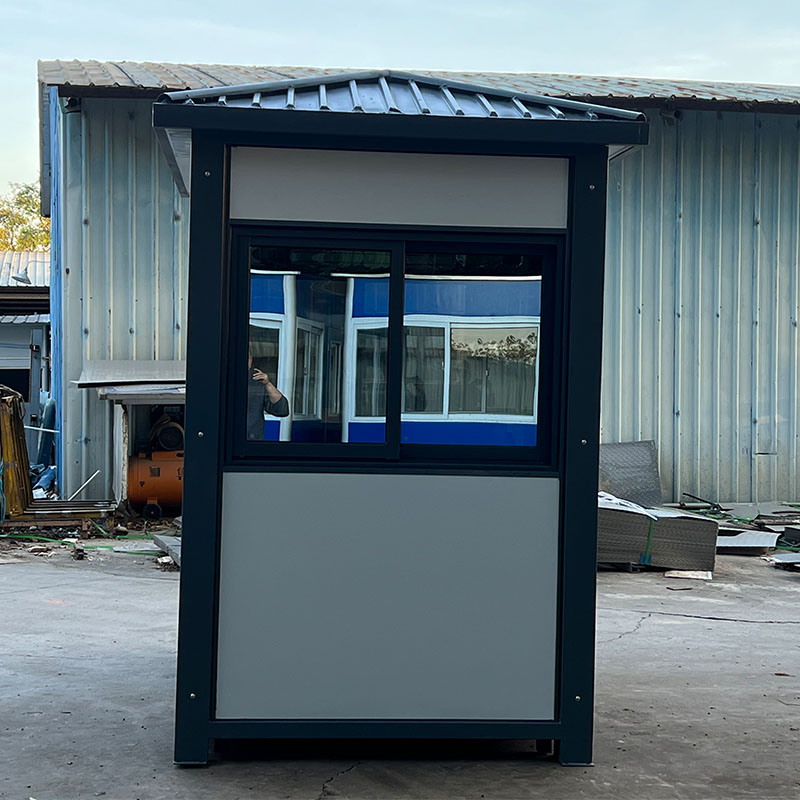 Steel Structure Prefab Security Guard House Shack