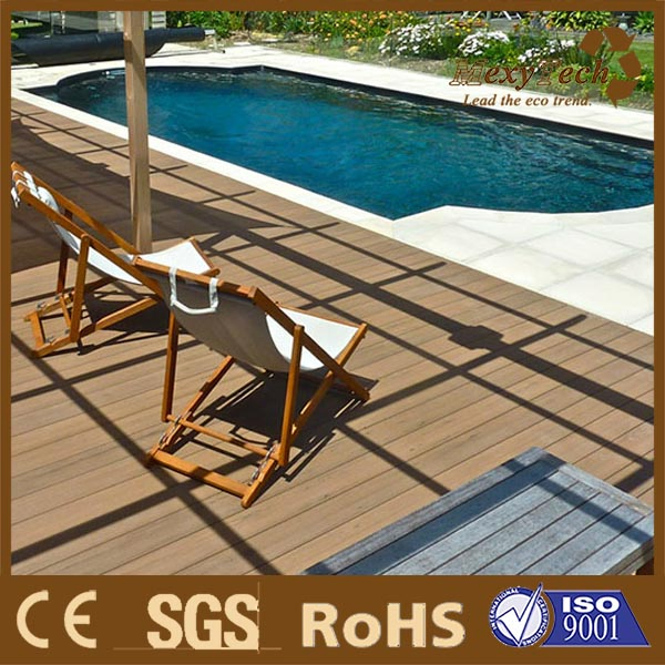 Maintenance Free Outdoor Natural Wood Grain Decking