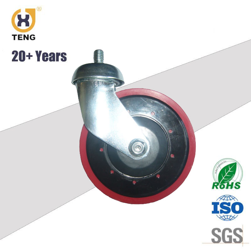 High Peformance TPR/PU Caster for Supermarket Trolley