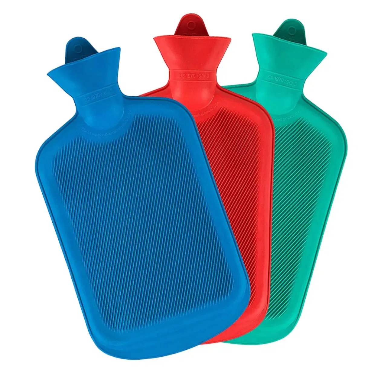 BS Rubber Hot Water Bottle Hot Water Bag with Soft Cover