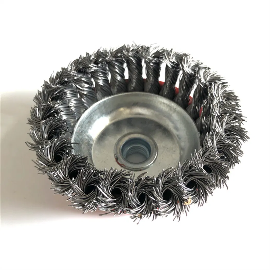 Проволочная чашечная щетка 100мм M14-2 для удаления ржавчины