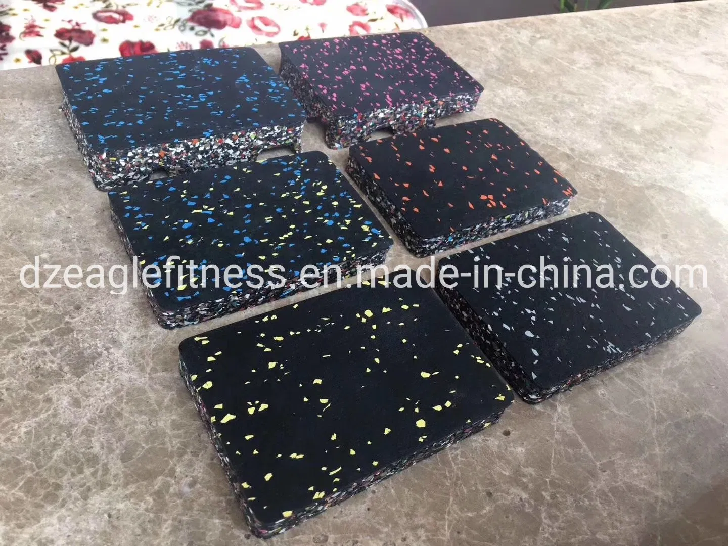 Wholesale Cheap Cross Training Fit Gym Rubber Flooring