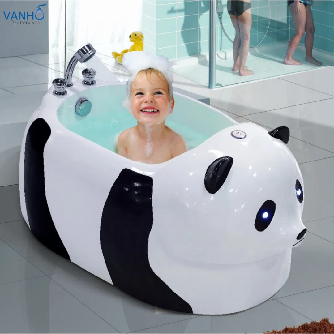 Детская ванна-массажер в форме панды