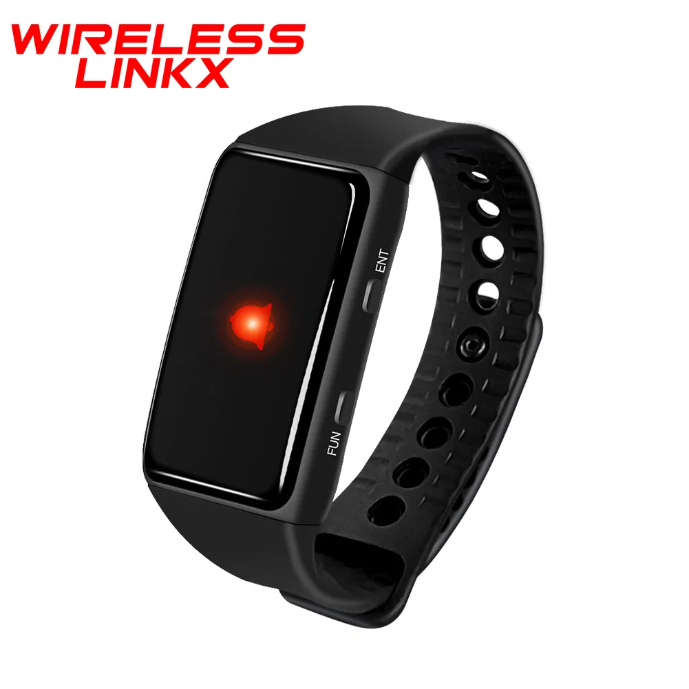 Wireless Watch Pager Caregiver Sos Call Button Patient Help Home Personal Attention