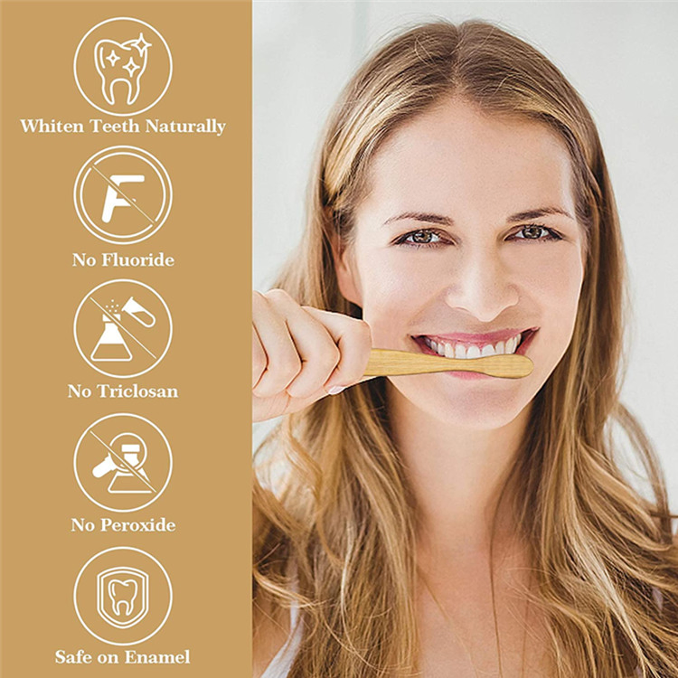 100% Natural Activated Charcoal &amp; Coconut Oil Teeth Whitening Toothpaste