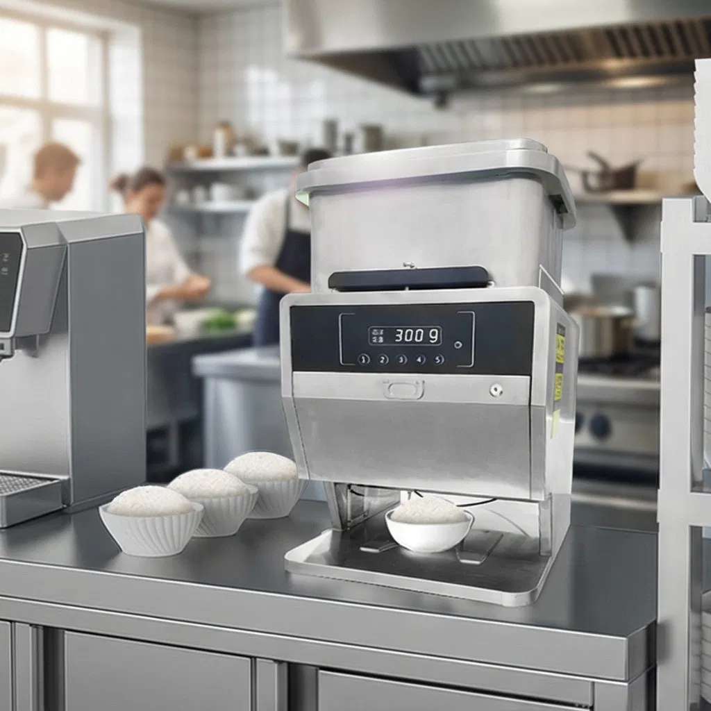 High Efficiency Automatic Rice Serving Machine for Canteen