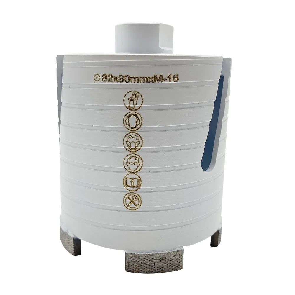 Алмазная коронка 82 мм для быстрой резки кирпича