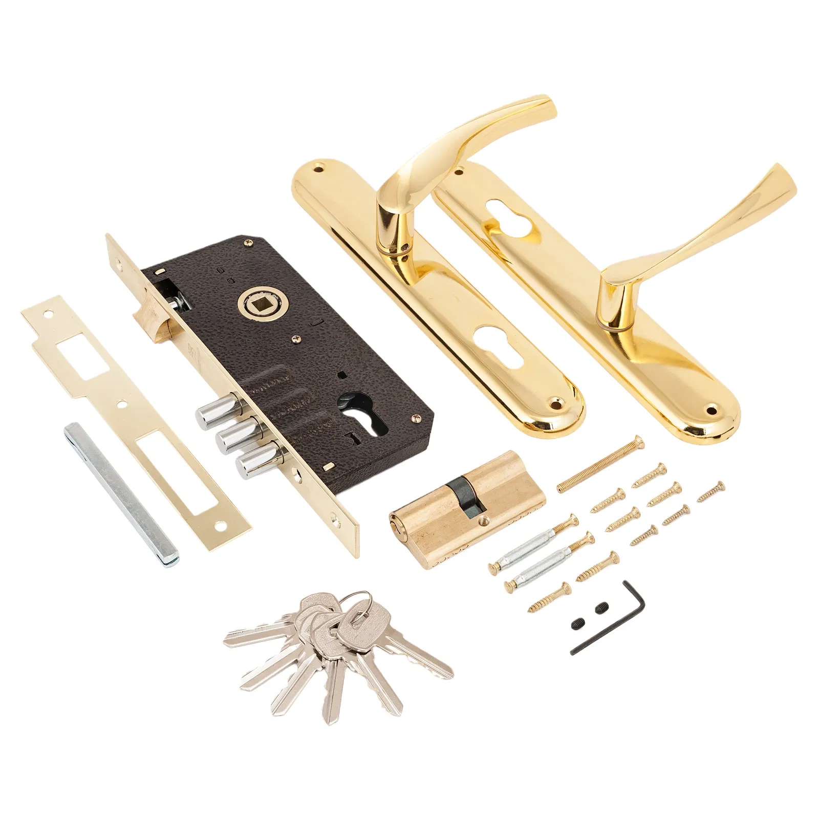 Premium Durable Door Handle and Lock Door Hardware Accessory for Ultimate Security