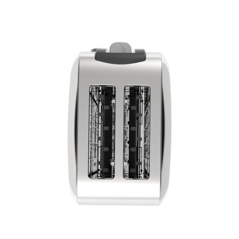 2 Slice Cool Touch Toaster with Stainless Steel Shell