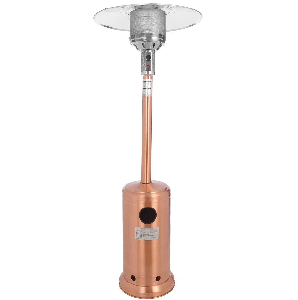 Garden Outdoor Adjustable Thermostat Stainless Steel Gas Patio Heater
