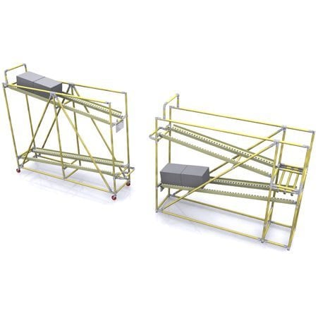 Sliding Roller Track for Lean Pipe System with Stainless Steel Pipe