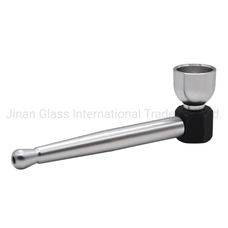 Portable Scale Shaped Metal Tobacco Pipe Filter Smoking Pipe Mini Cigarette Stainless Steel Smoke Pipes