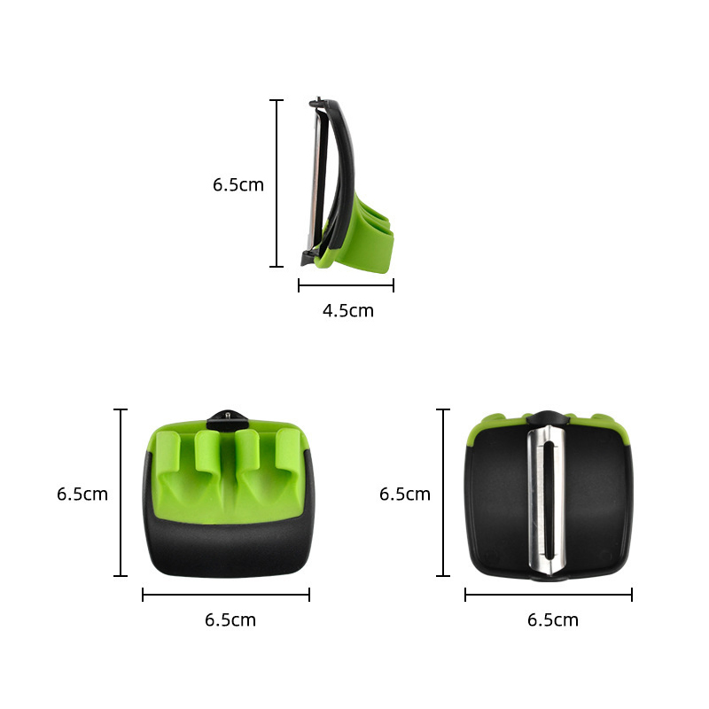 Plastic Kitchen Gadgets Tools Small Mini Smart Creative Fruit Vegetable Finger Peeler