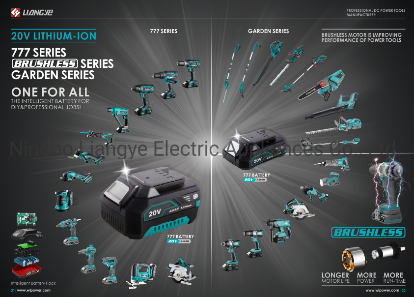 Беспроводной гайковерт ударный LIANGYE 18V LCW777-1B
