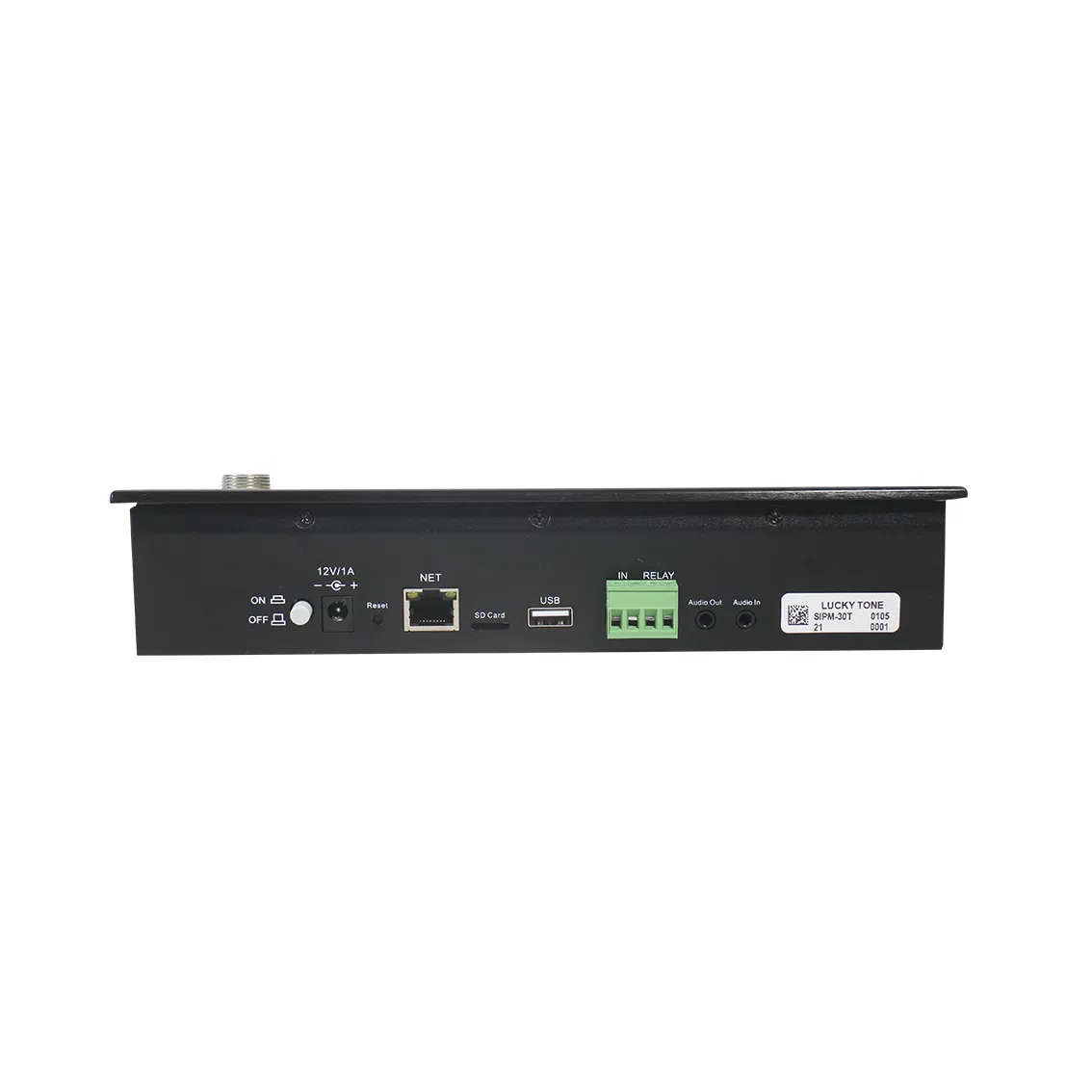Stand-Alone Touch Screen SIP PA System Control Station with Paging Function for Classrooms Hospitals Parking Lots