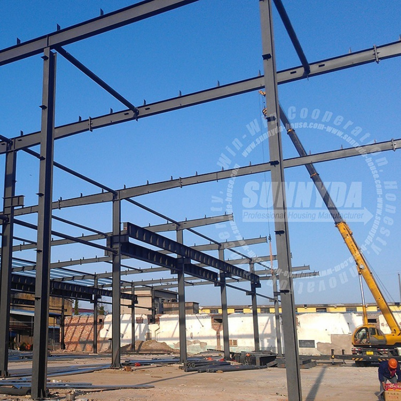 Prefab Steel Structure Gas Filling Station Roofing Design