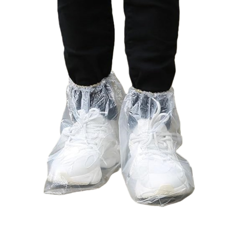 Disposable OEM Customized Factory Direct Wholesale Waterproof PE Boot Cover PPE Boot Cover