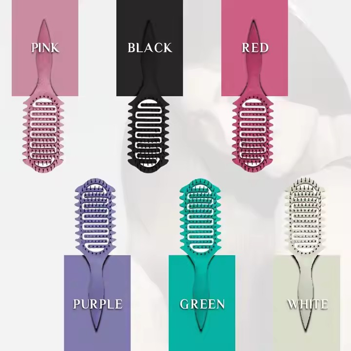 Custom OEM Curly Hair Vent Brush for Effortless Detangling