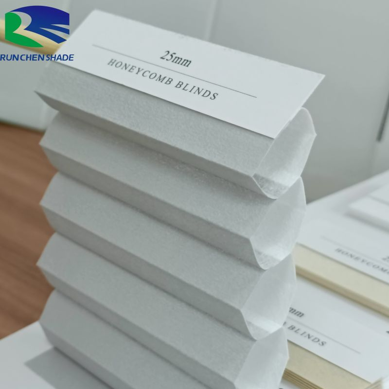 Modern Design Cordless Faux Cellular Blackout Blinds Fabric Honeycomb Blind for Home