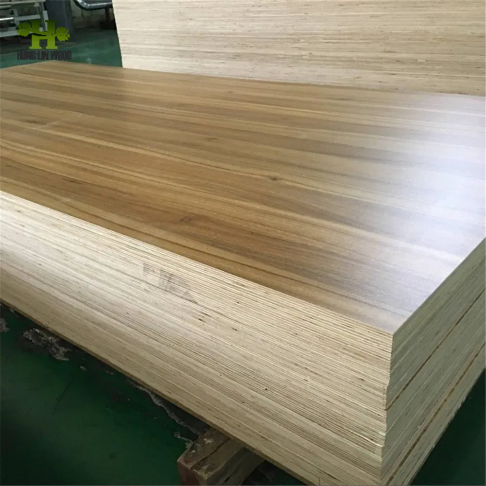 Full Poplar Core Ecological Melamine Plywood for Furniture and Cabinets