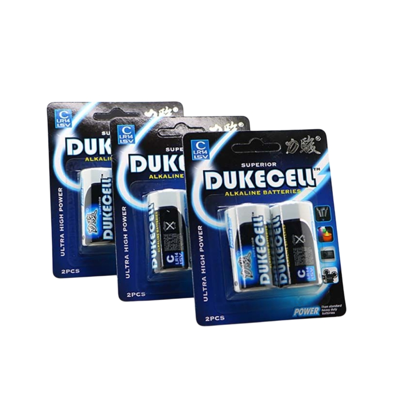 Factory C size R14 LR14 2pcs/Card AM-2  Alkaline battery 1.5V For Smart lock Toy Hand sanitizer machine BATTERY