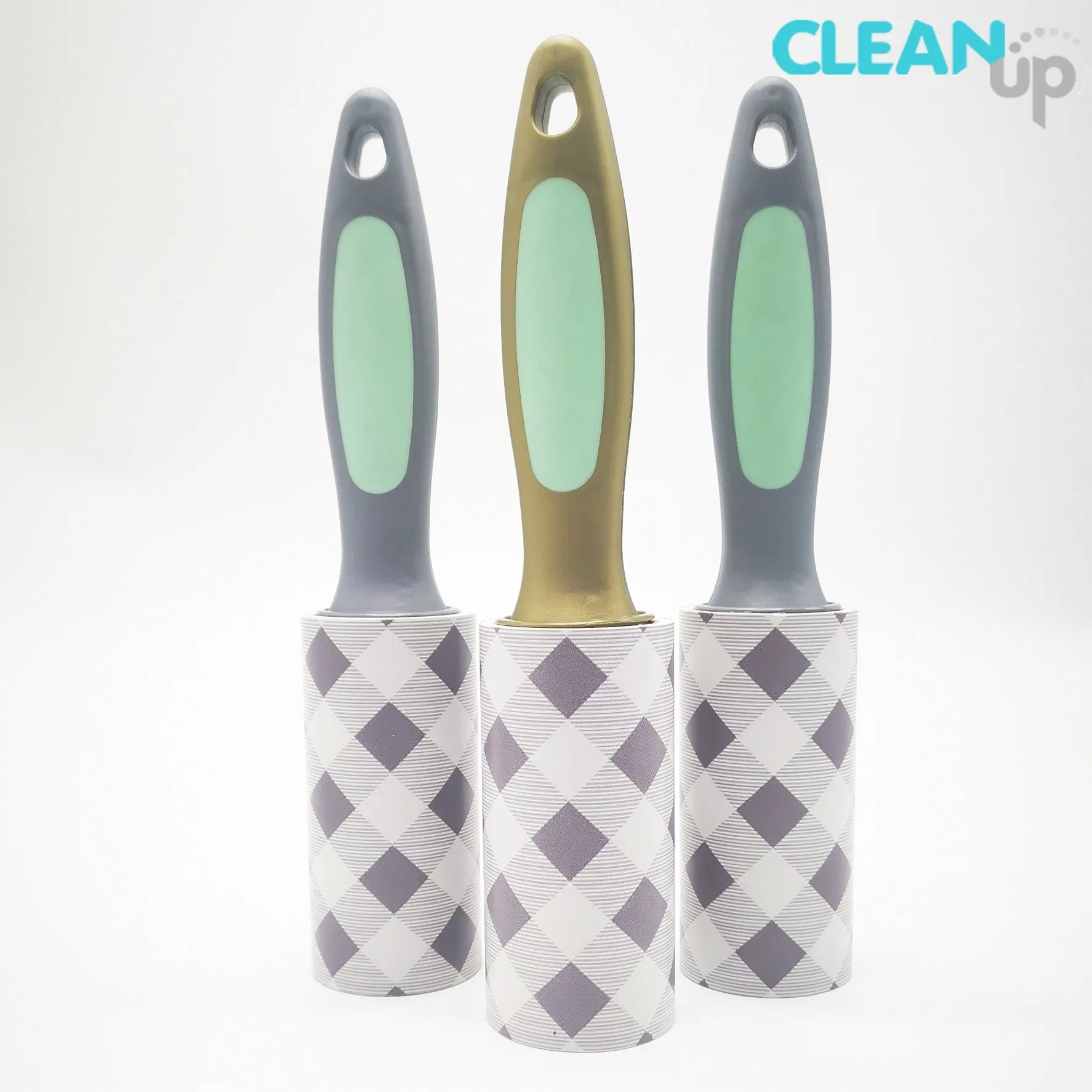 Easy Clean Pet Hair Printing Lint Remover Roller for Removing Dirty