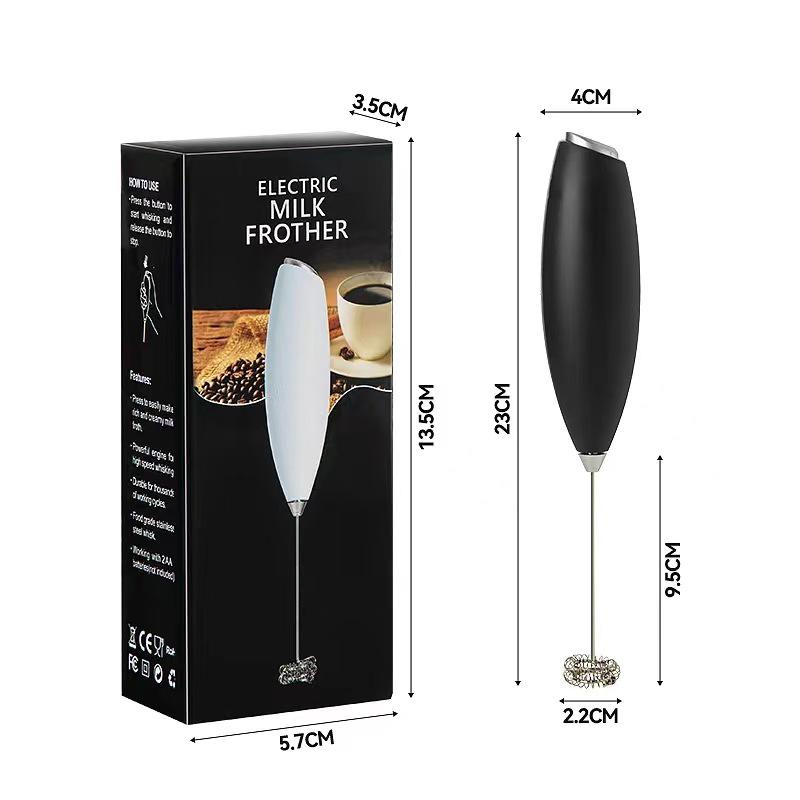 Handheld Eco-Friendly Wireless Electric Mixer Household Coffee and Milk Frother for Baking