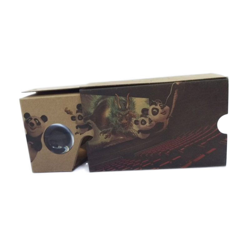 Cheap Price OEM High Quality Virtual Reality Google Cardboard Custom Brand Logo Cardboard Glasses for 3D Video