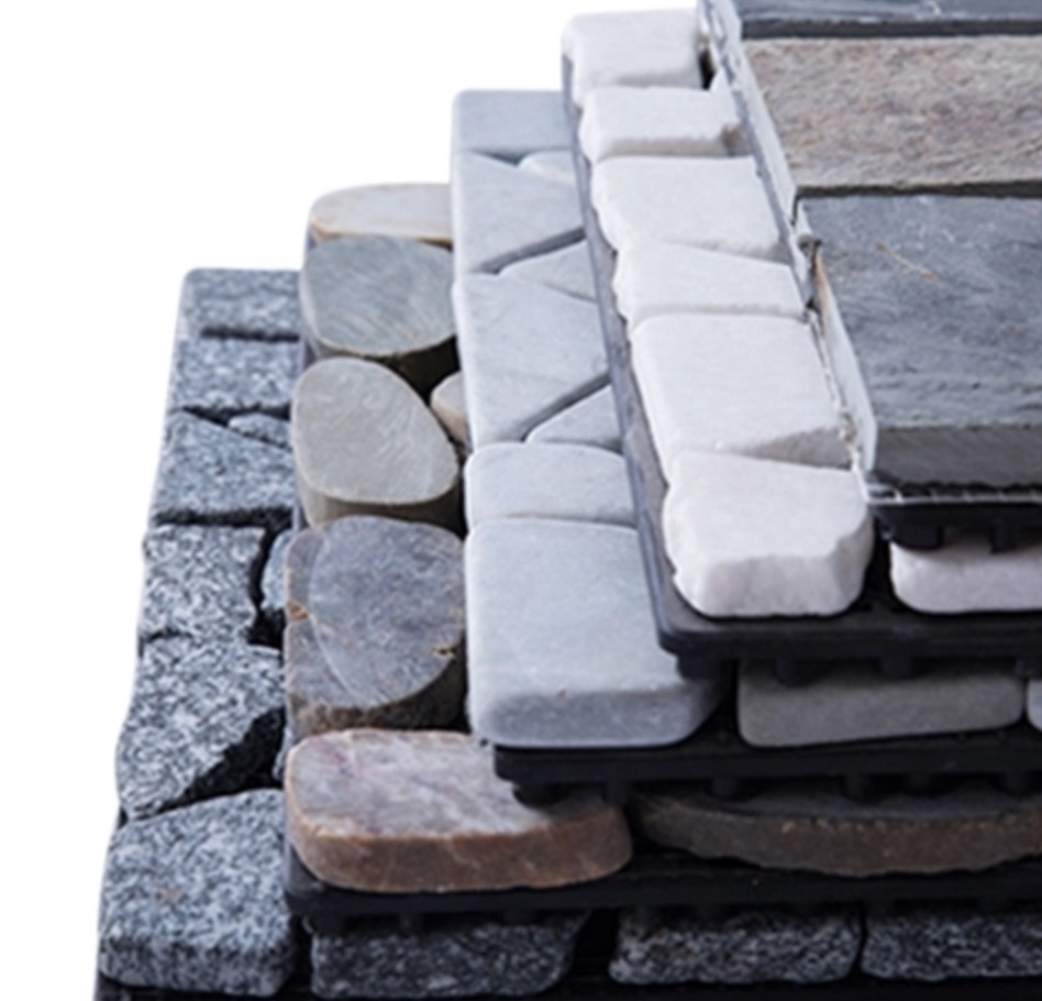 Плитка садовая декоративная Переплетение для патио балкона