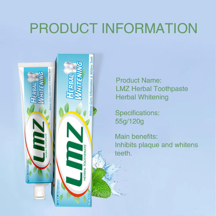 Calming Flower Flavor Anti-Sensitive Toothpaste for Gentle Care